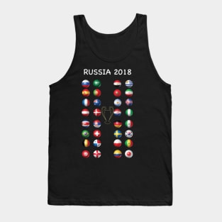 russia 2018 shirt Tank Top